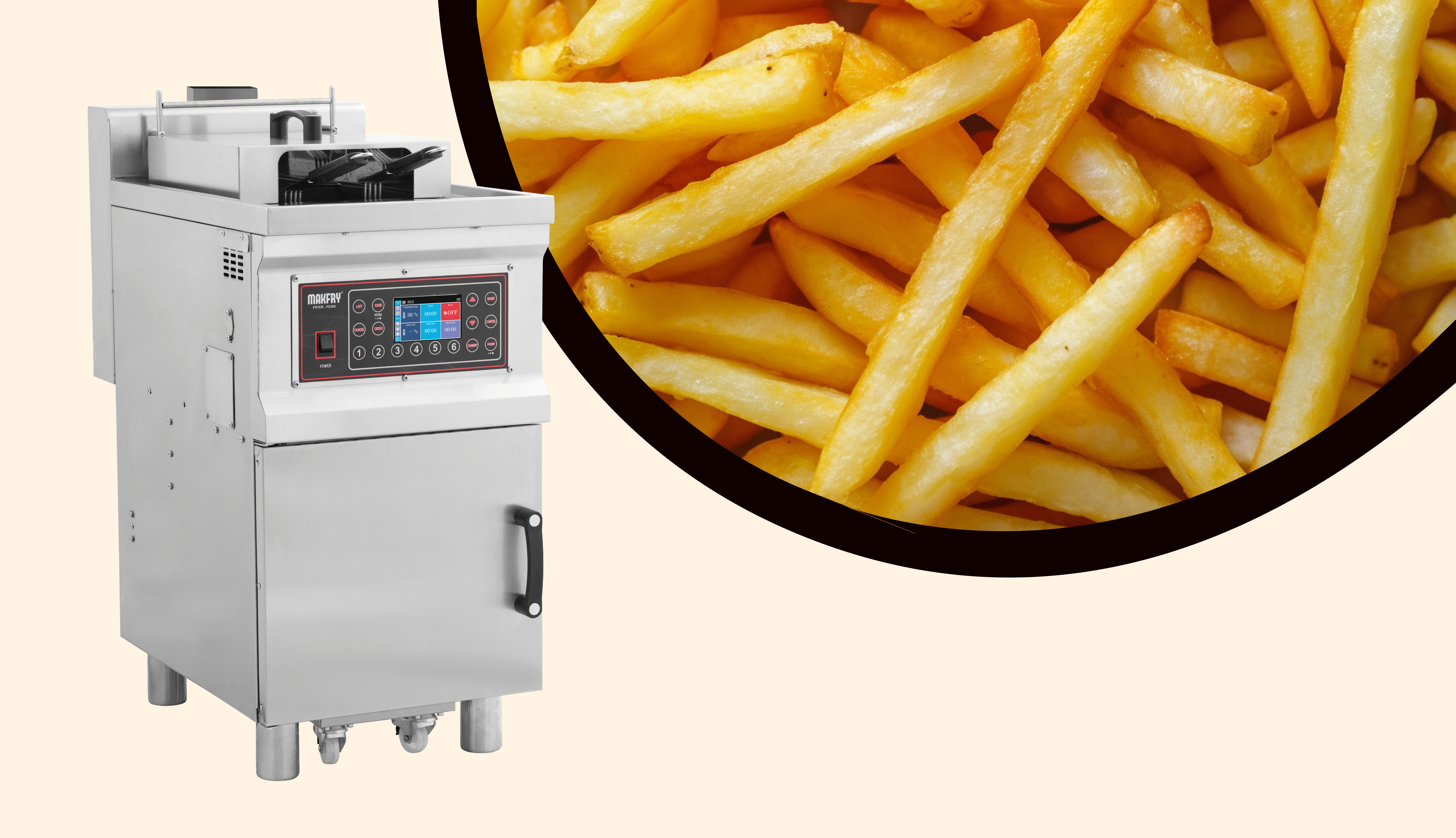 Gazlı Açık Fritöz FG300S